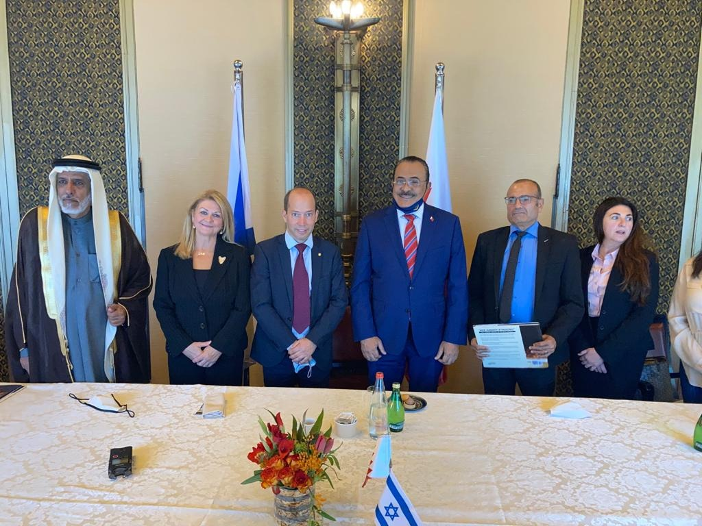 Nir Boms discusses Bahrain delegation visiting Israel